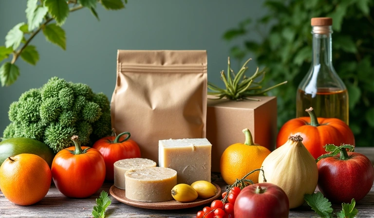 Immagine di prodotti naturali e biologici